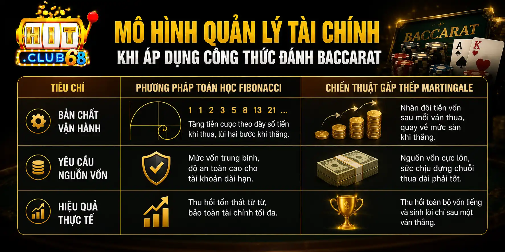 Lưu ý phân bổ vốn khi áp dụng công thức đánh baccarat Lưu ý phân bổ vốn khi áp dụng công thức đánh baccarat