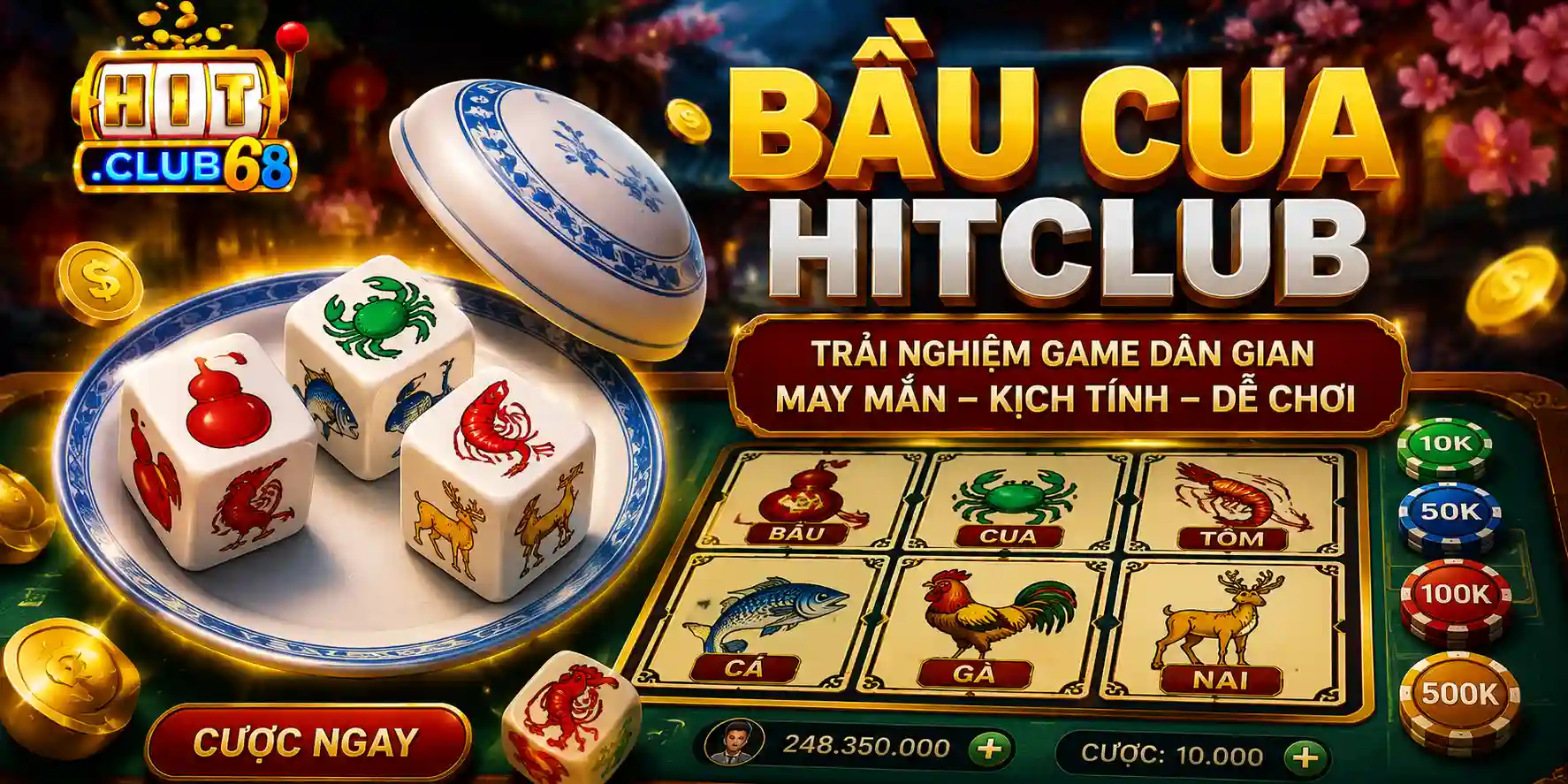 Đôi nét sơ lược về trò chơi Bầu cua Hitclub Đôi nét sơ lược về trò chơi Bầu cua Hitclub