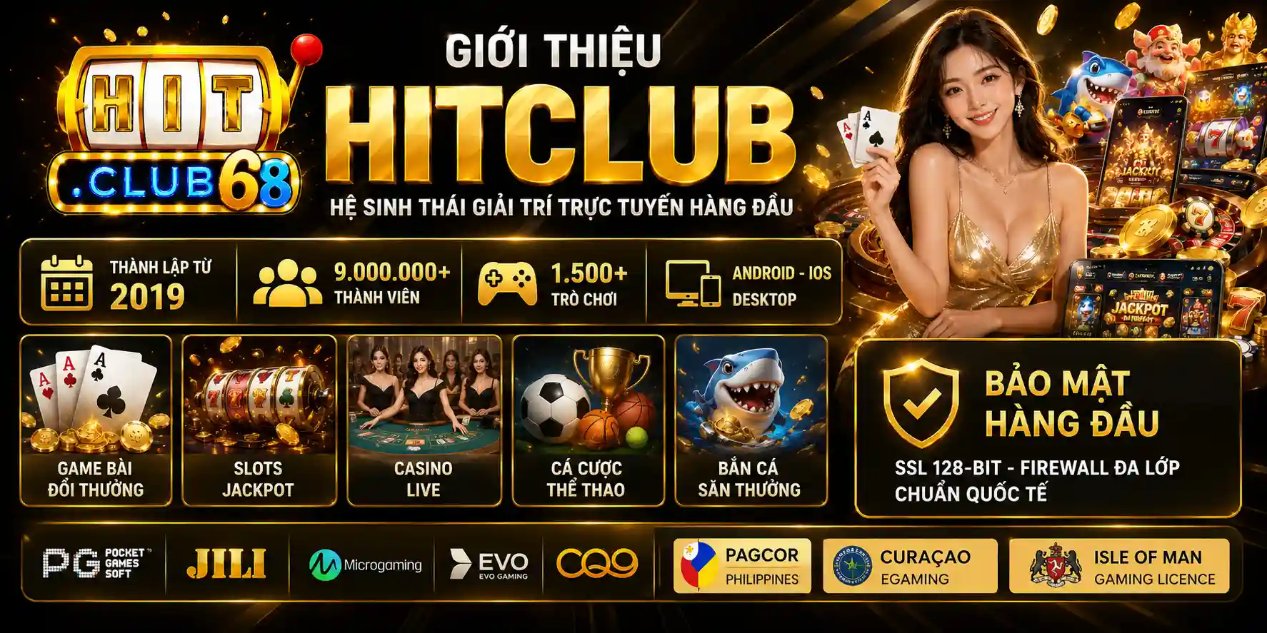 Giới Thiệu Hitclub | 1.500+ Game - 9 Triệu Người Tin Chọn Giới thiệu Hitclub cùng một số thông tin tổng quan