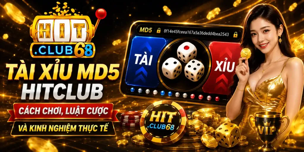 Tài xỉu MD5 Hitclub Cách chơi, luật cược và kinh nghiệm thực tế